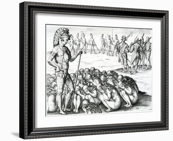 Morbo Sublati Postulata a Rege-Jacques Le Moyne-Framed Giclee Print