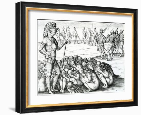 Morbo Sublati Postulata a Rege-Jacques Le Moyne-Framed Giclee Print