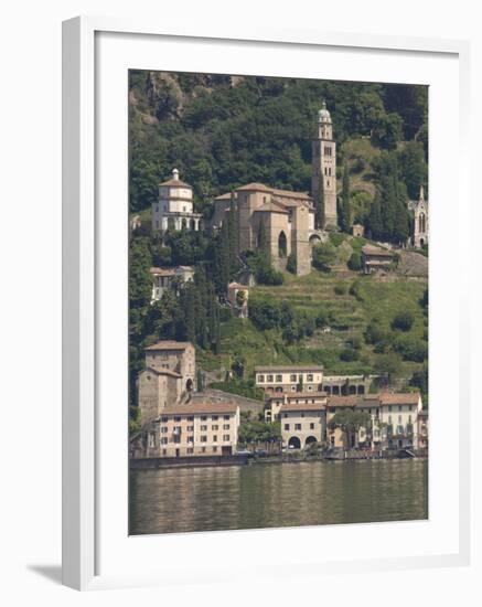 Morcote, Lake Lugano, Switzerland, Europe-James Emmerson-Framed Photographic Print