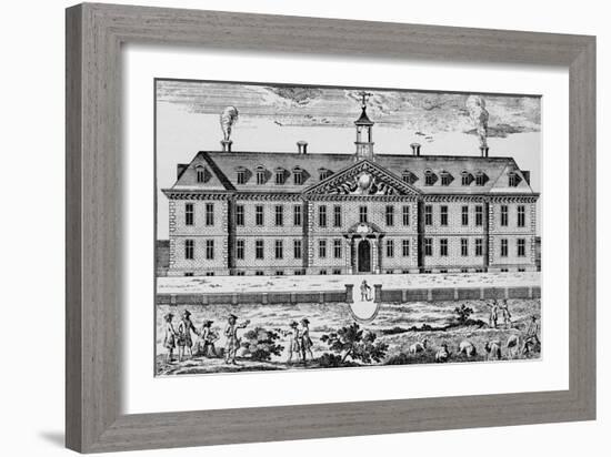 Morden College, Blackheath, 1751, (1912)-null-Framed Giclee Print