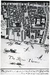 Map of London Featuring Whitefriars, 1682-Morden & Lea-Framed Giclee Print