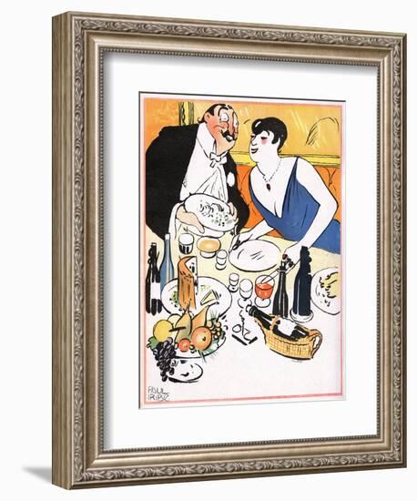 More Brain Madame? 1904-Paul Iribe-Framed Art Print