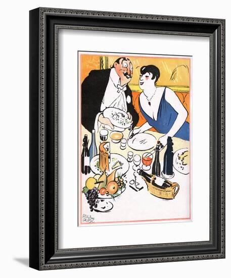 More Brain Madame? 1904-Paul Iribe-Framed Art Print