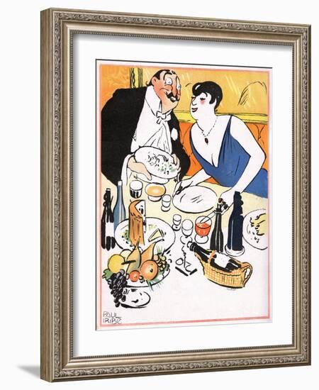 More Brain Madame? 1904-Paul Iribe-Framed Art Print