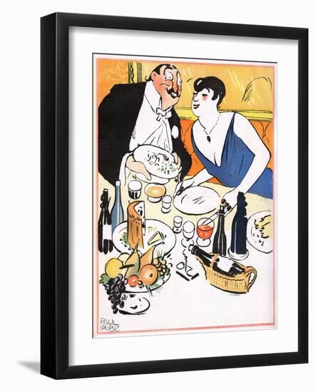 More Brain Madame? 1904-Paul Iribe-Framed Art Print