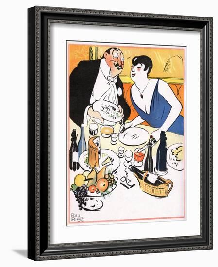 More Brain Madame? 1904-Paul Iribe-Framed Art Print