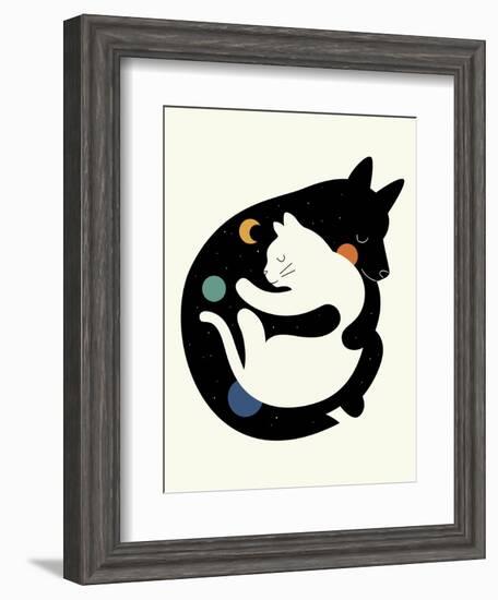 More Hugs Less Fights-Andy Westface-Framed Giclee Print