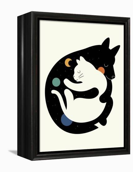 More Hugs Less Fights-Andy Westface-Framed Premier Image Canvas