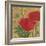 More Poppies with Pattern-Kathrine Lovell-Framed Art Print