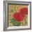 More Poppies with Pattern-Kathrine Lovell-Framed Art Print