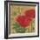 More Poppies with Pattern-Kathrine Lovell-Framed Art Print