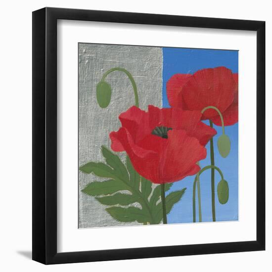 More Poppies-Kathrine Lovell-Framed Art Print