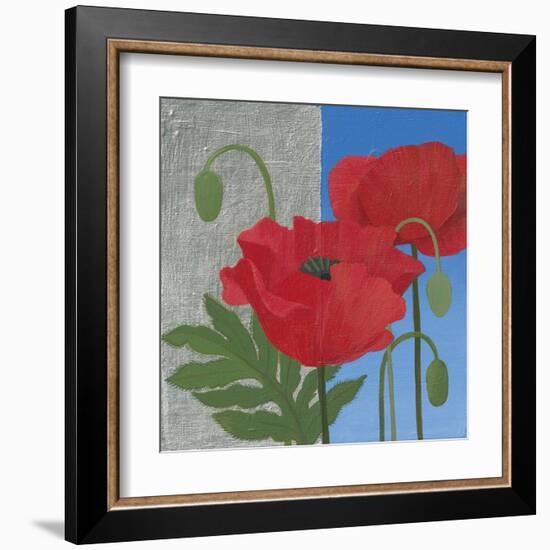 More Poppies-Kathrine Lovell-Framed Art Print