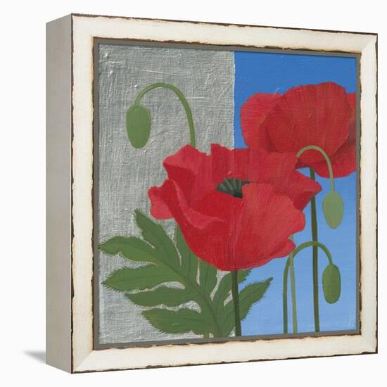 More Poppies-Kathrine Lovell-Framed Stretched Canvas