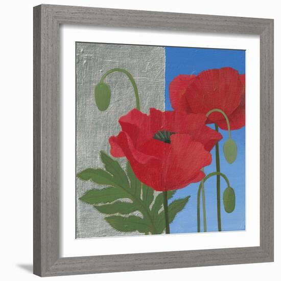 More Poppies-Kathrine Lovell-Framed Art Print