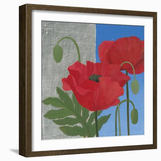 More Poppies-Kathrine Lovell-Framed Art Print