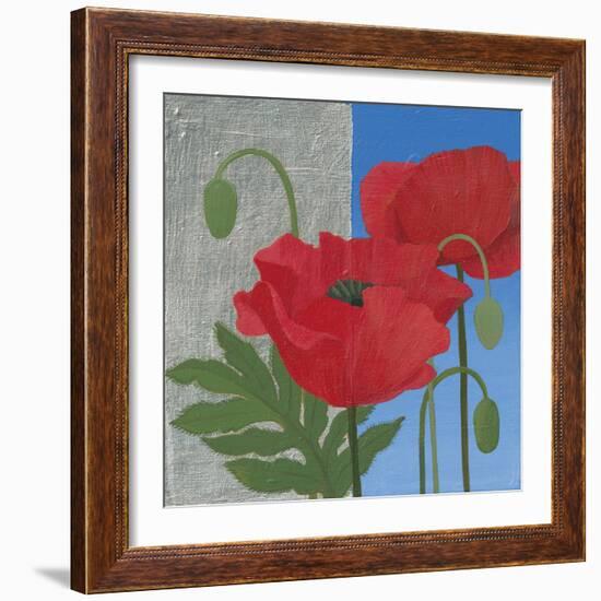 More Poppies-Kathrine Lovell-Framed Art Print