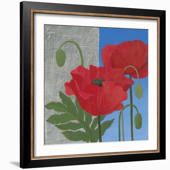 More Poppies-Kathrine Lovell-Framed Art Print