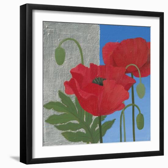 More Poppies-Kathrine Lovell-Framed Art Print