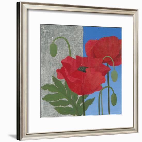 More Poppies-Kathrine Lovell-Framed Art Print