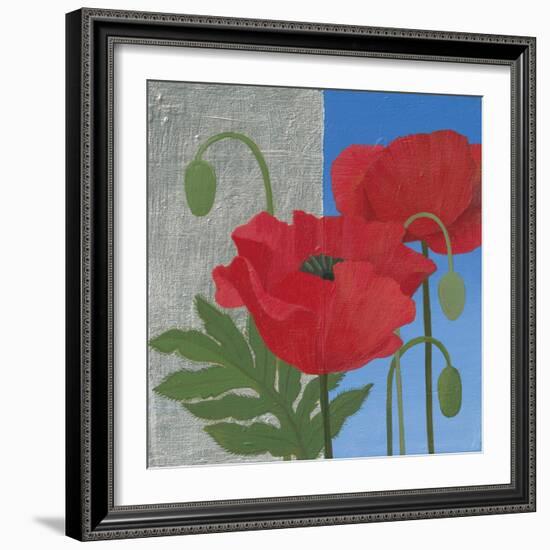 More Poppies-Kathrine Lovell-Framed Art Print