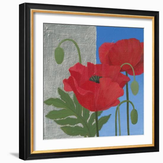 More Poppies-Kathrine Lovell-Framed Art Print