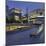 More Riverside, the Scoop, High Rises, the Shard Skyscraper, in the Evening-Rainer Mirau-Mounted Photographic Print