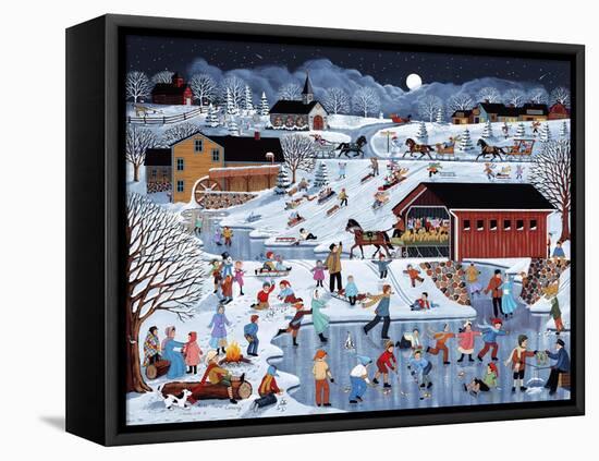 More Snow Coming-Sheila Lee-Framed Premier Image Canvas