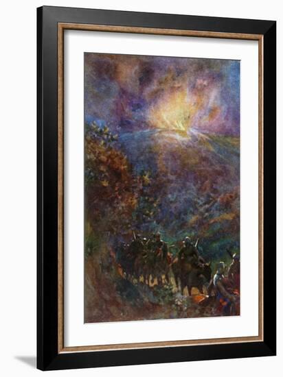 More Than Thirty Went Along, Like Clouds Upon the Sunset-Addison Thomas Millar-Framed Giclee Print