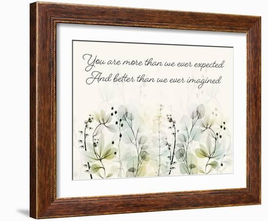 More Than We Expected-Albert Koetsier-Framed Art Print