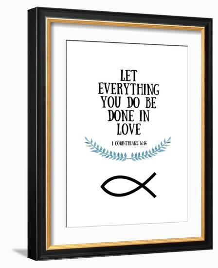 More Than Words IX-Studio W-Framed Art Print