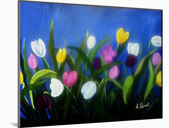 More Tulips Galore!-Ruth Palmer 2-Mounted Art Print