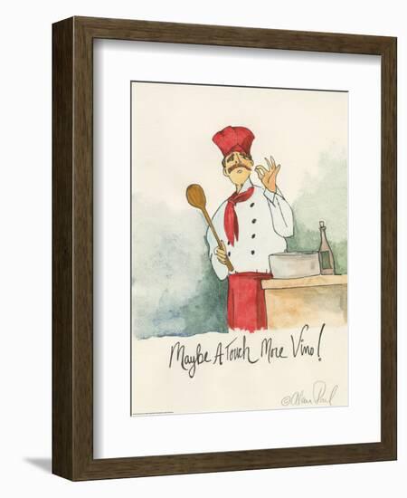 More Vino-Alan Paul-Framed Art Print