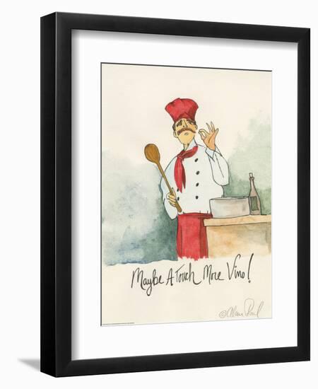 More Vino-Alan Paul-Framed Art Print