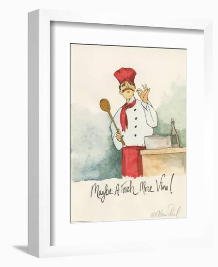 More Vino-Alan Paul-Framed Art Print