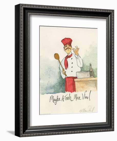 More Vino-Alan Paul-Framed Art Print