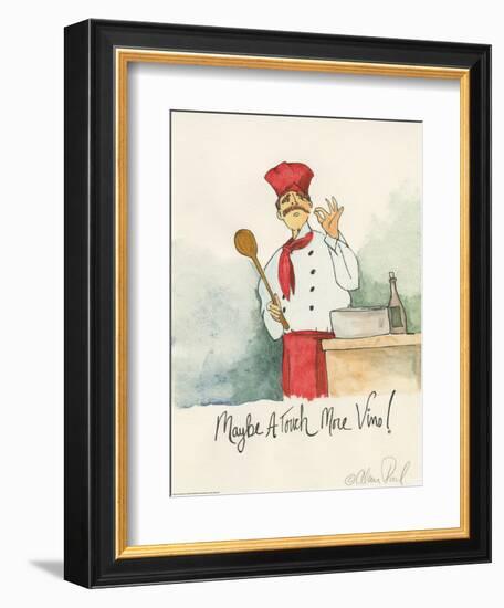 More Vino-Alan Paul-Framed Art Print