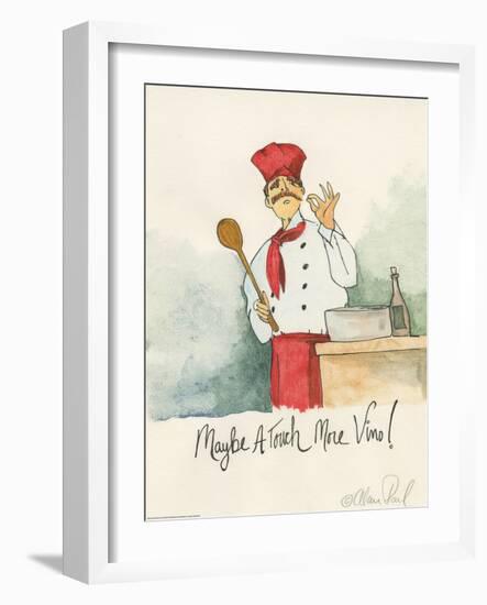 More Vino-Alan Paul-Framed Art Print