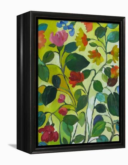 Morea Garden-Kim Parker-Framed Premier Image Canvas