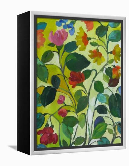 Morea Garden-Kim Parker-Framed Premier Image Canvas