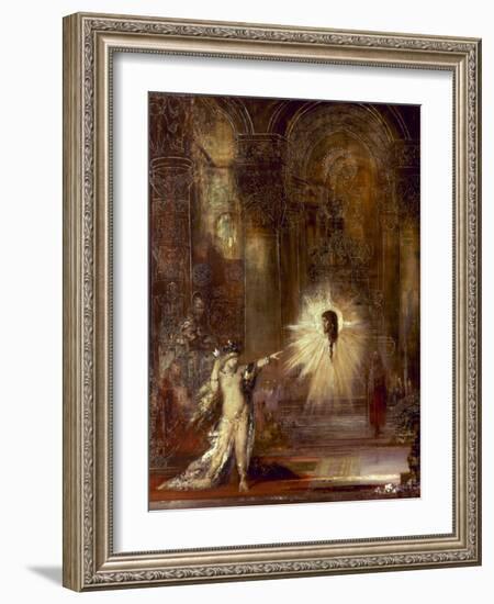 Moreau: Apparition, 1876-Gustave Moreau-Framed Giclee Print