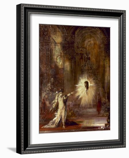 Moreau: Apparition, 1876-Gustave Moreau-Framed Giclee Print