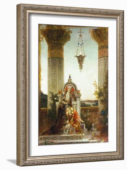 Moreau: King David-Gustave Moreau-Framed Giclee Print
