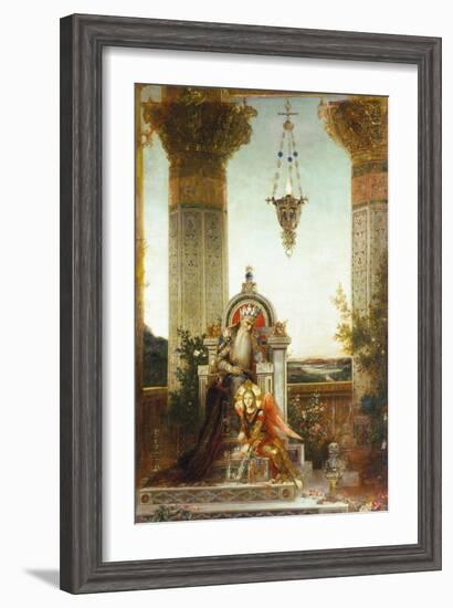 Moreau: King David-Gustave Moreau-Framed Giclee Print