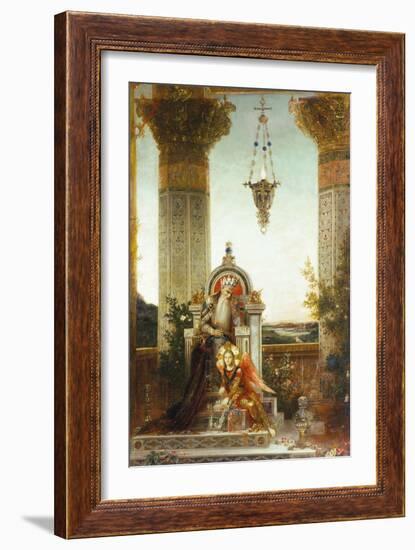 Moreau: King David-Gustave Moreau-Framed Giclee Print