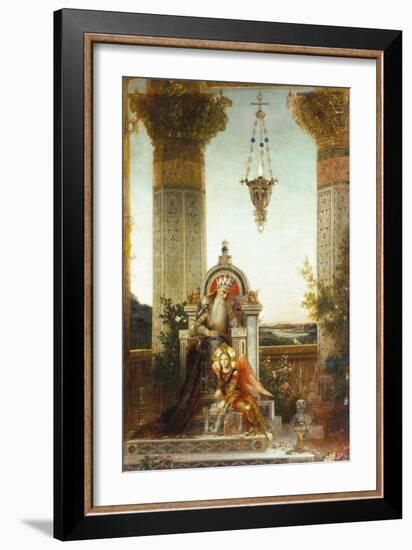 Moreau: King David-Gustave Moreau-Framed Giclee Print