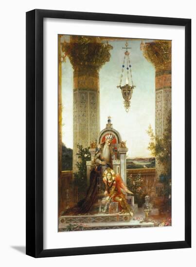 Moreau: King David-Gustave Moreau-Framed Giclee Print