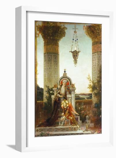 Moreau: King David-Gustave Moreau-Framed Giclee Print