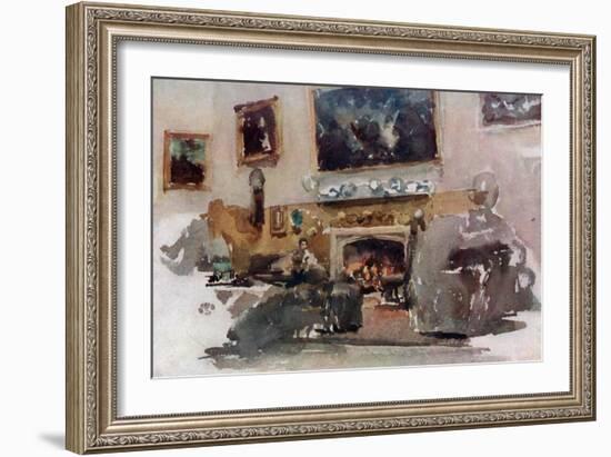 Moreby Hall, C1883-James Abbott McNeill Whistler-Framed Giclee Print