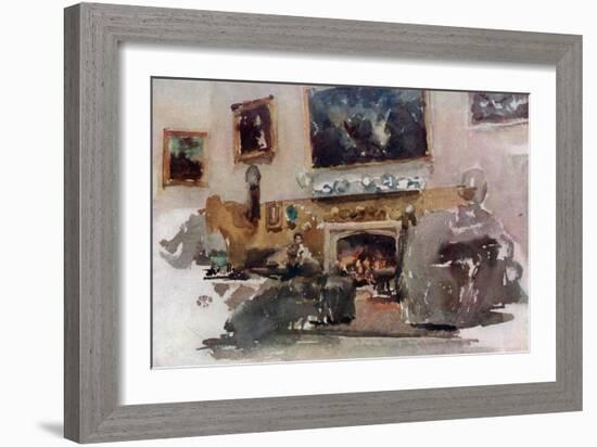 Moreby Hall, C1883-James Abbott McNeill Whistler-Framed Giclee Print